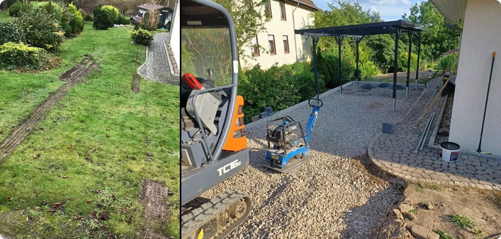 Neue Zuwegung in den Garten